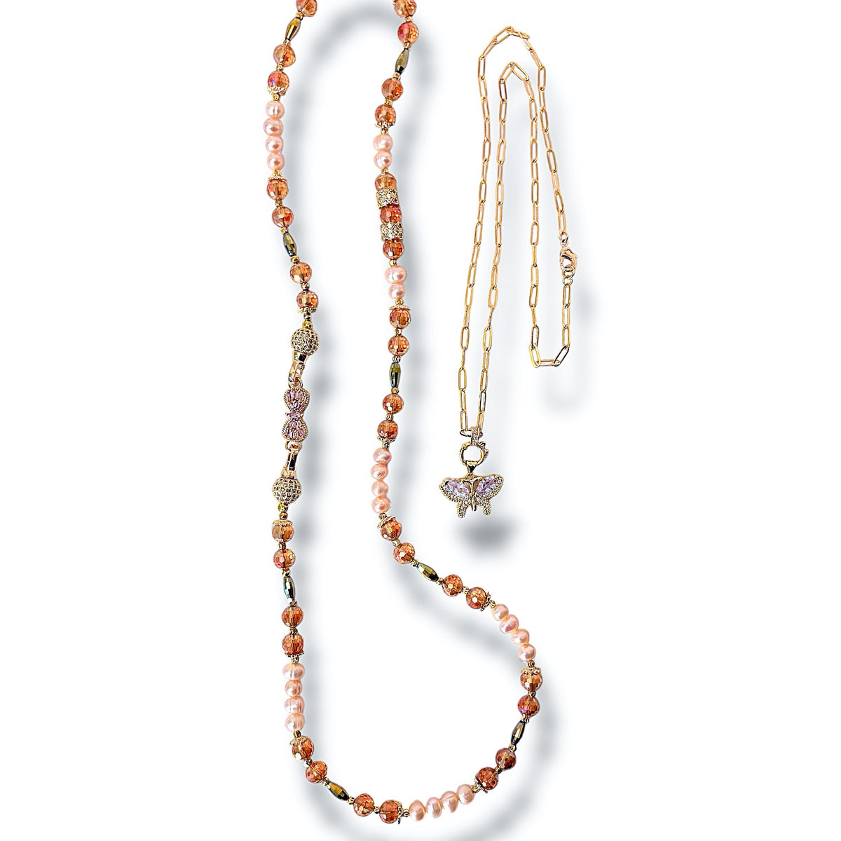 Majestic Butterfly Necklace Set