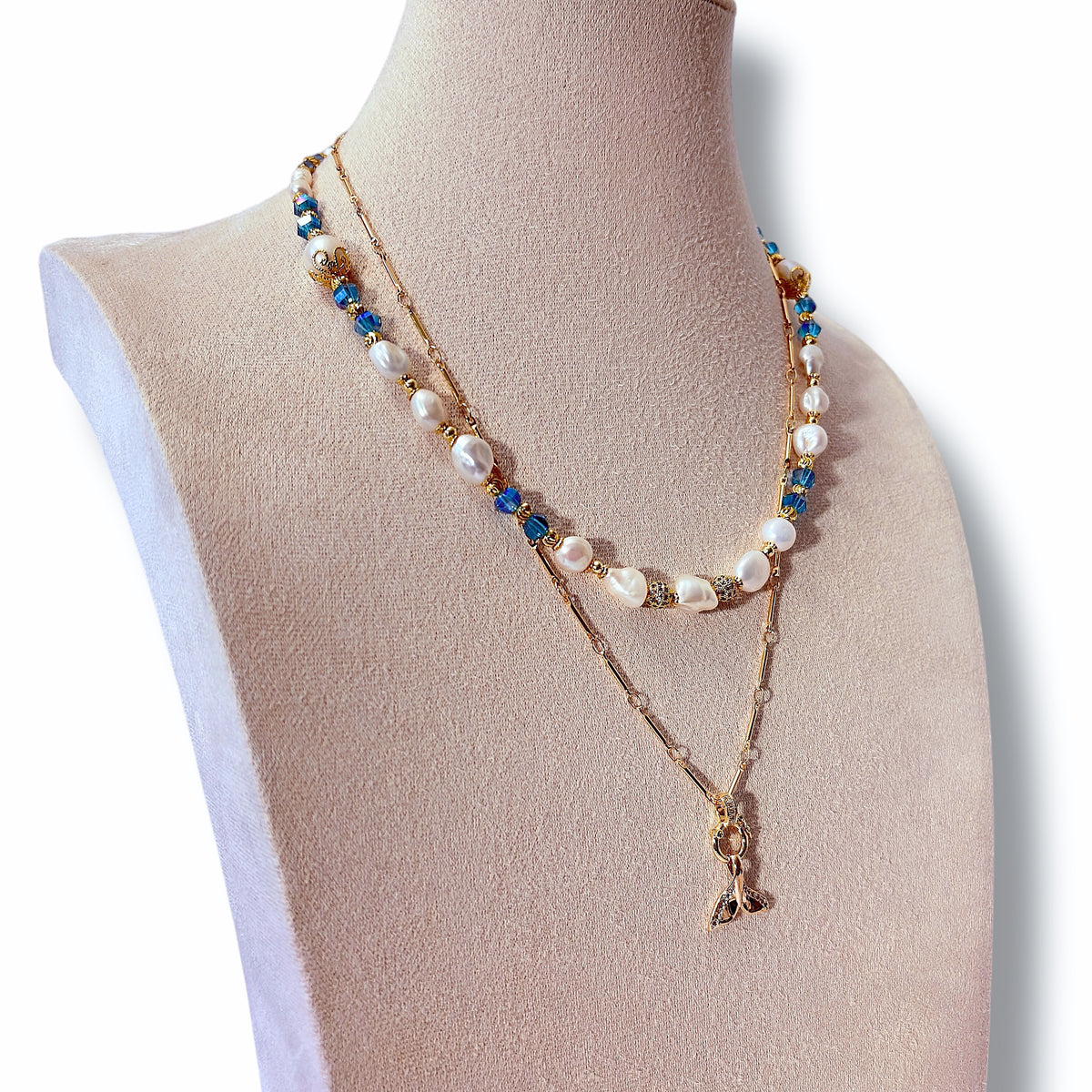 Ocean Whale Necklace Set